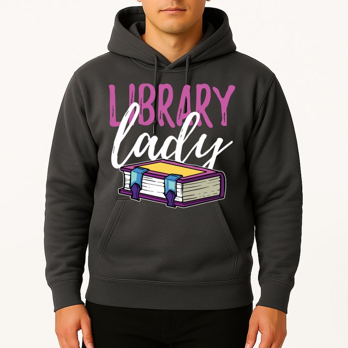 Librarian Library Reading Bookworm Books Hoodie