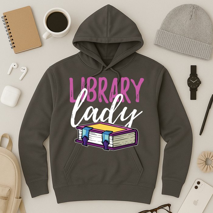 Librarian Library Reading Bookworm Books Hoodie