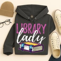 Librarian Library Reading Bookworm Books Hoodie