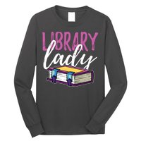 Librarian Library Reading Bookworm Books Long Sleeve Shirt