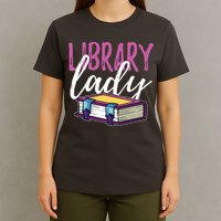 Librarian Library Reading Bookworm Books T-Shirt