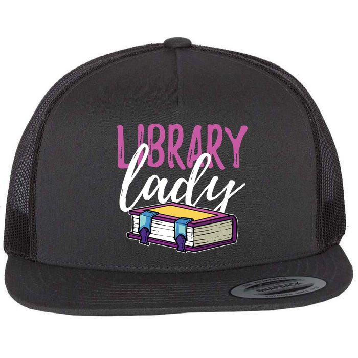 Librarian Library Reading Bookworm Books Flatbill Hat
