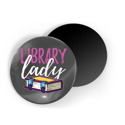 Librarian Library Reading Bookworm Books Magnet