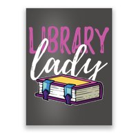Librarian Library Reading Bookworm Books Poster