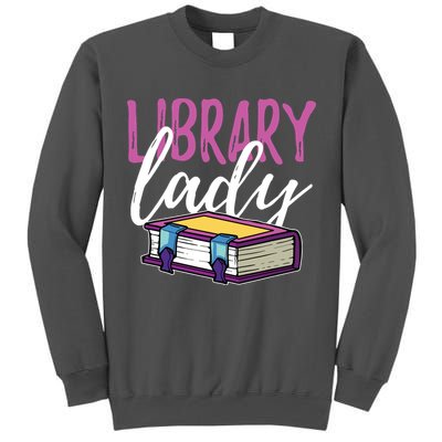 Librarian Library Reading Bookworm Books Tall Sweatshirt