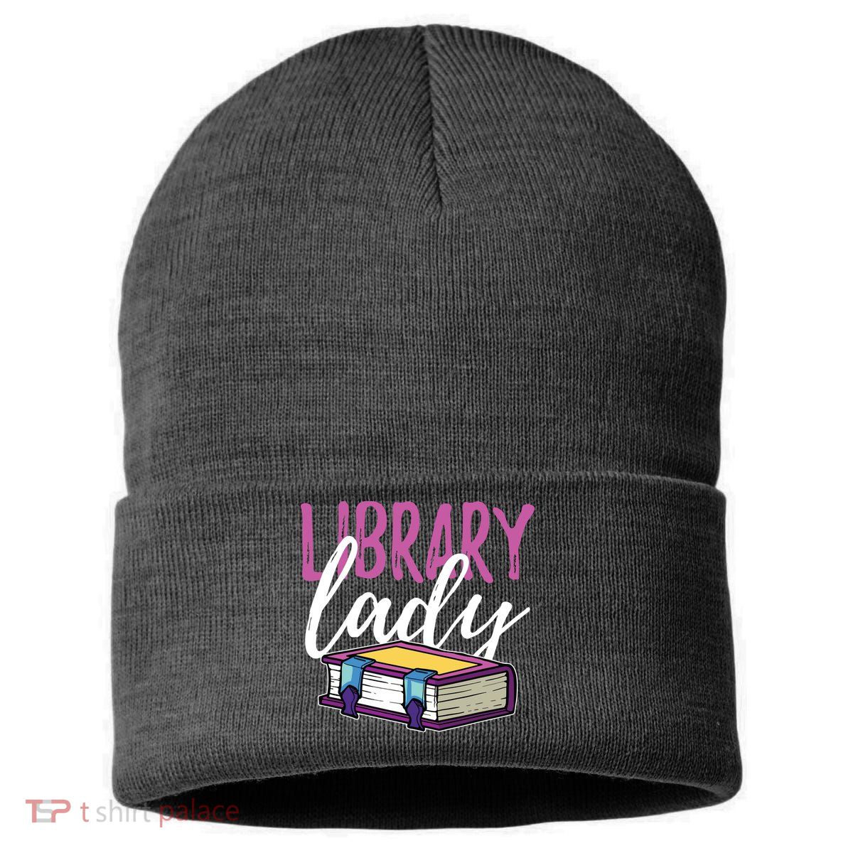Librarian Library Reading Bookworm Books Sustainable Knit Beanie