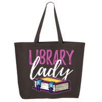 Librarian Library Reading Bookworm Books 25L Jumbo Tote