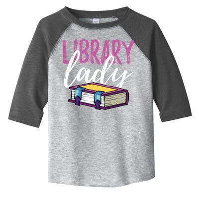 Librarian Library Reading Bookworm Books Toddler Fine Jersey T-Shirt