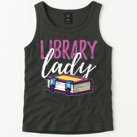 Librarian Library Reading Bookworm Books Tank Top