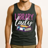 Librarian Library Reading Bookworm Books Tank Top