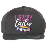 Librarian Library Reading Bookworm Books Wool Snapback Cap