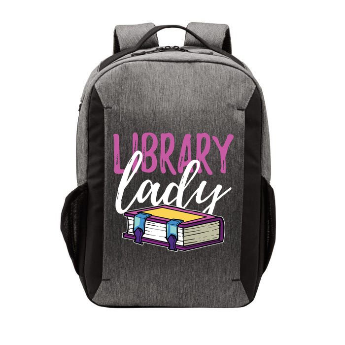 Librarian Library Reading Bookworm Books Vector Backpack
