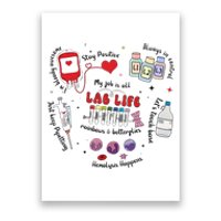 Lab Life Retro Scientist Science Poster