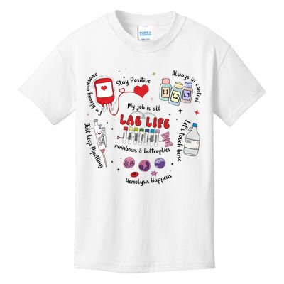 Lab Life Retro Scientist Science Kids T-Shirt