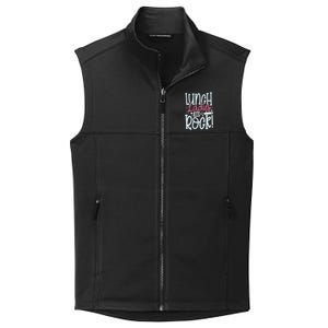 Lunch Ladies Rock Lady Squad School Woman Cafeteria Worker Collective Smooth Fleece Vest