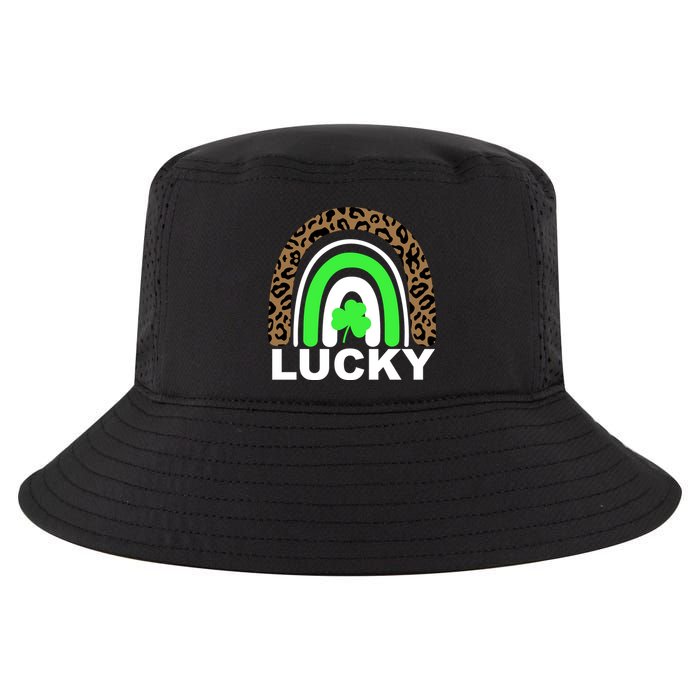 Lucky Leopard Rainbow Cool Comfort Performance Bucket Hat