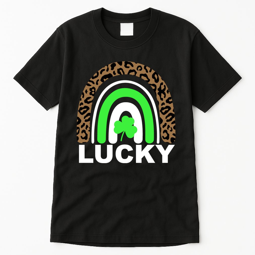 Lucky Leopard Rainbow Tall T-Shirt