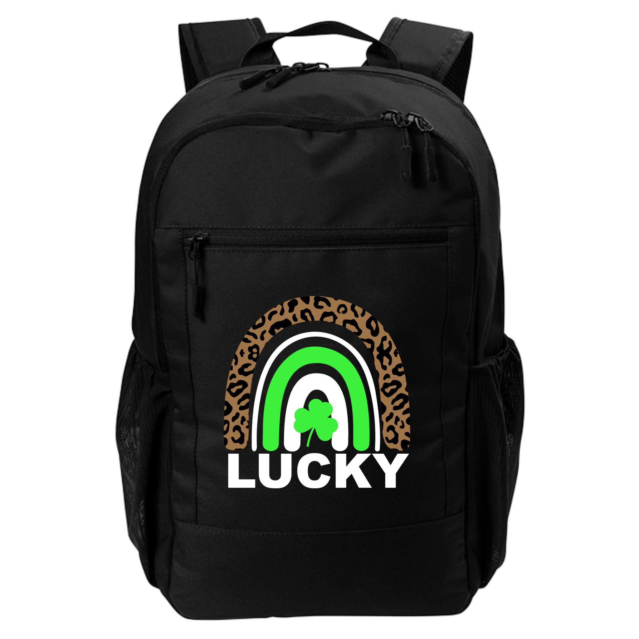 Lucky Leopard Rainbow Backpack
