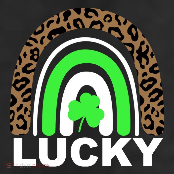 Lucky Leopard Rainbow 11oz C Handle Ceramic Mug