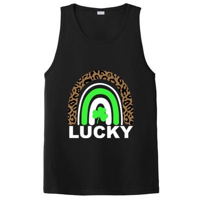 Lucky Leopard Rainbow PosiCharge Competitor Tank