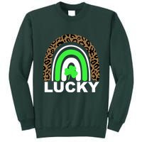 Lucky Leopard Rainbow Tall Sweatshirt