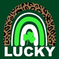 Lucky Leopard Rainbow Tall Sweatshirt