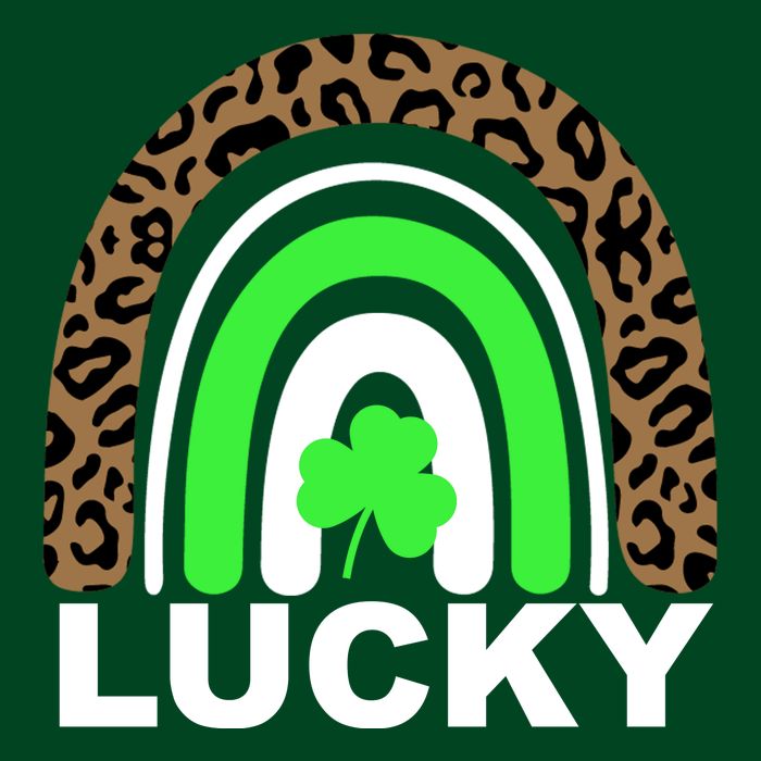 Lucky Leopard Rainbow Tall Sweatshirt