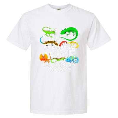 Lizard Lover Reptile Types Of Lizards Funny Lizard Garment-Dyed Heavyweight T-Shirt