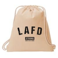 Lafd La Strong Support Drawstring Bag