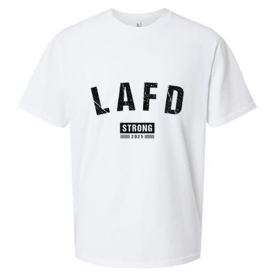 Lafd La Strong Support Sueded Cloud Jersey T-Shirt