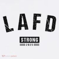 Lafd La Strong Support High Crown Mesh Back Trucker Hat