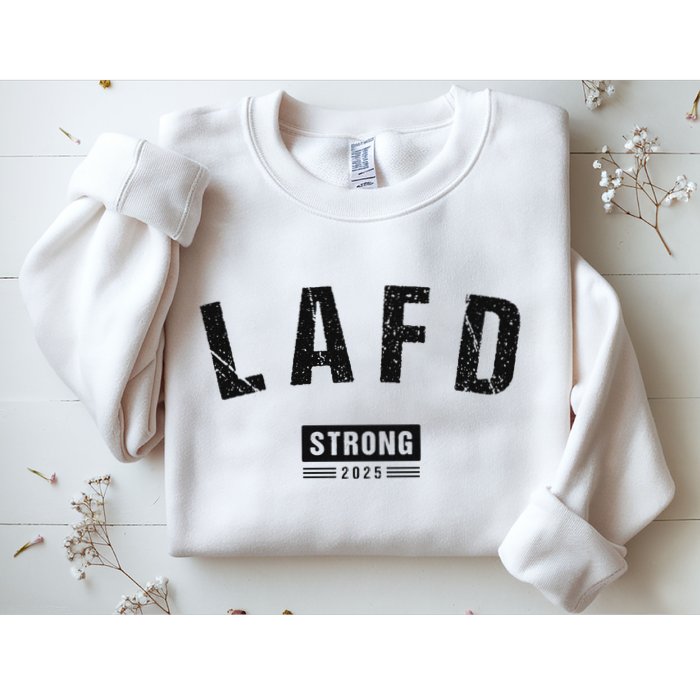 Lafd La Strong Support Sweatshirt