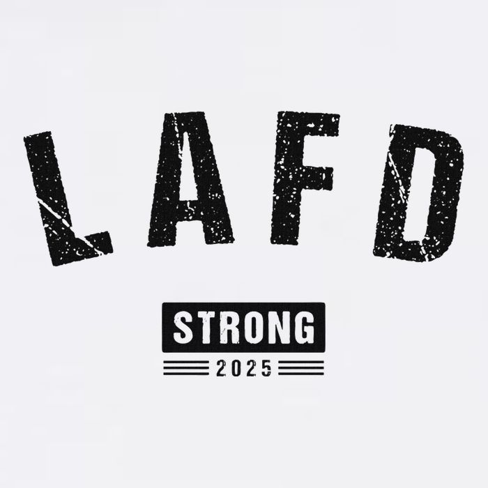 Lafd La Strong Support Sustainable Bucket Hat
