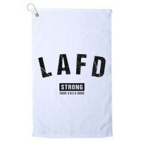 Lafd La Strong Support Golf Towel