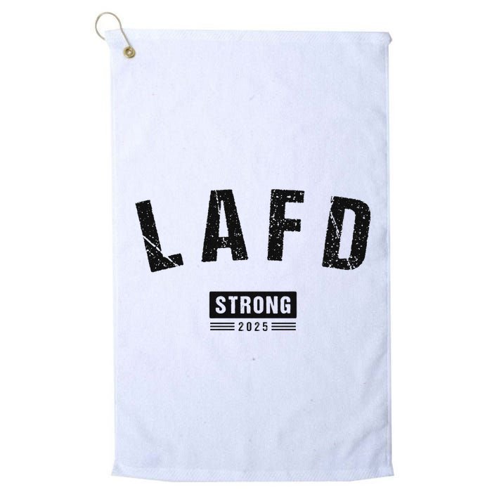 Lafd La Strong Support Golf Towel