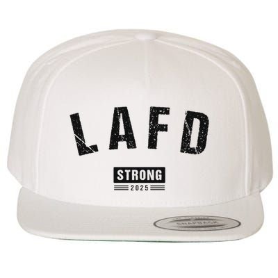 Lafd La Strong Support Wool Snapback Cap