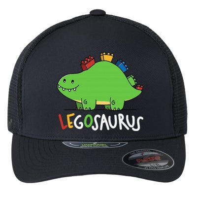 Legosaurus Legos Saurus Flexfit Unipanel Trucker Cap