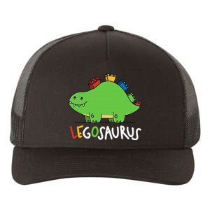 Legosaurus Legos Saurus Yupoong Adult 5-Panel Trucker Hat