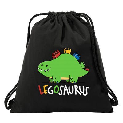 Legosaurus Legos Saurus Drawstring Bag