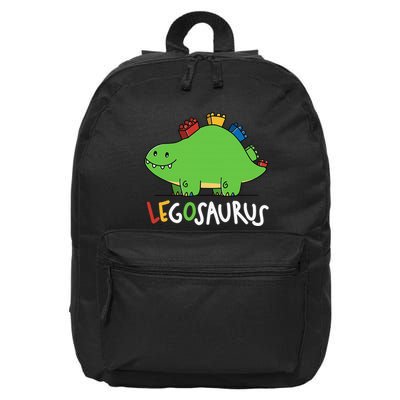 Legosaurus Legos Saurus 16 in Basic Backpack