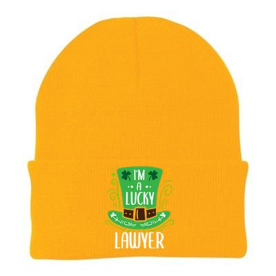 Lucky Lawyer St Patrick's Day Lawyers Gift Knit Cap Winter Beanie