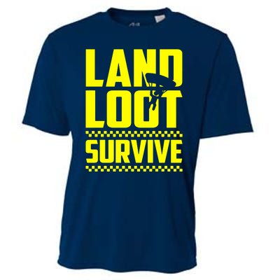 Land Loot Survive Cooling Performance Crew T-Shirt