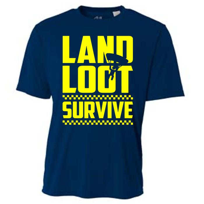 Land Loot Survive Cooling Performance Crew T-Shirt