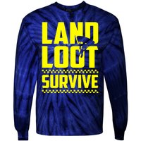 Land Loot Survive Tie-Dye Long Sleeve Shirt