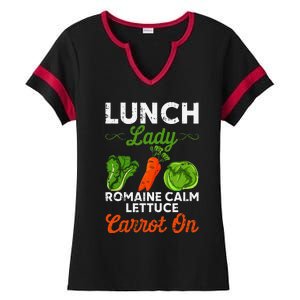 Lunch Lady Squad Cafeteria Worker Dinner Lady Cooking Ladies Halftime Notch Neck Tee