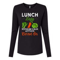 Lunch Lady Squad Cafeteria Worker Dinner Lady Cooking Womens Cotton Relaxed Long Sleeve T-Shirt