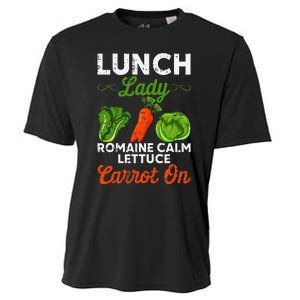 Lunch Lady Squad Cafeteria Worker Dinner Lady Cooking Cooling Performance Crew T-Shirt