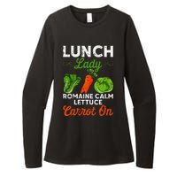 Lunch Lady Squad Cafeteria Worker Dinner Lady Cooking Womens CVC Long Sleeve Shirt