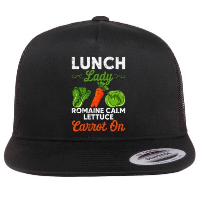 Lunch Lady Squad Cafeteria Worker Dinner Lady Cooking Flatbill Hat
