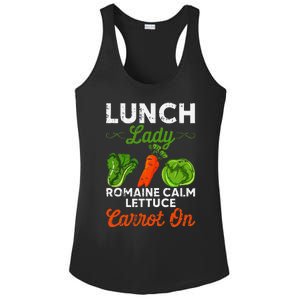 Lunch Lady Squad Cafeteria Worker Dinner Lady Cooking Ladies PosiCharge Competitor Racerback Tank